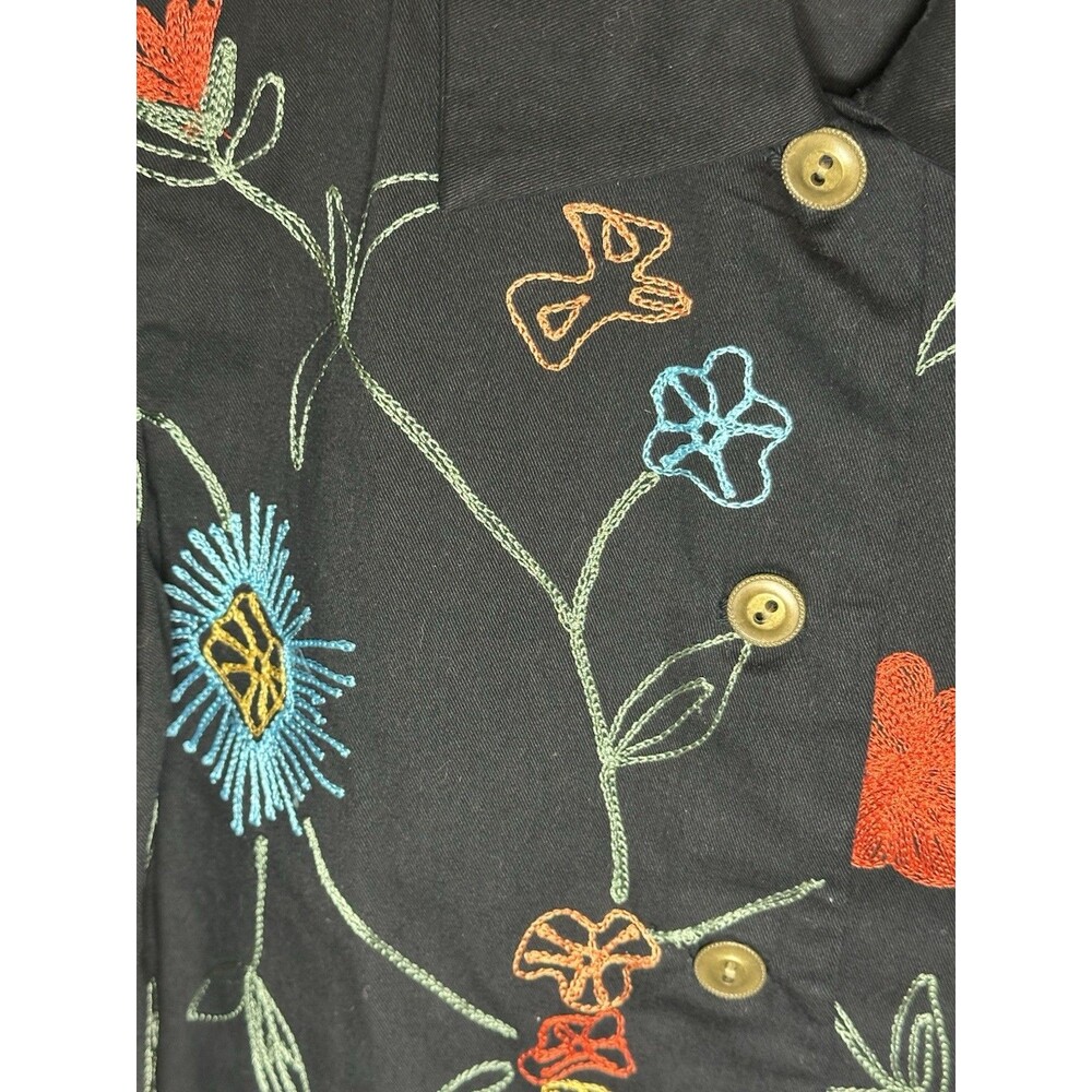 Vintage Patchington Button Down Embroidered Jacke… - image 2